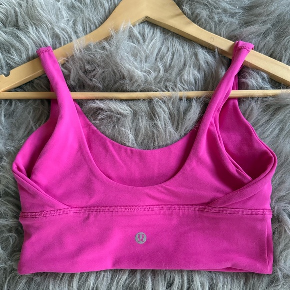 Lululemon Athletica Vibrant Pink Sports Bra - Picture 2 of 3